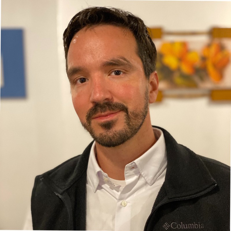 Retrato de Luciano Telesca Mota, fundador da Intelibox
